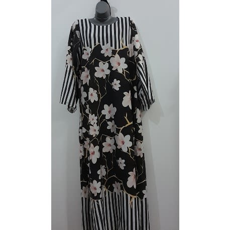 Floral And Stripe Dress