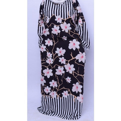 Floral And Stripe Dress