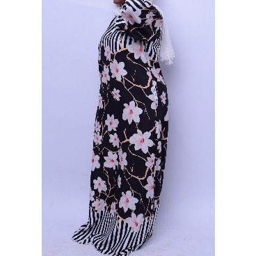 Floral And Stripe Dress