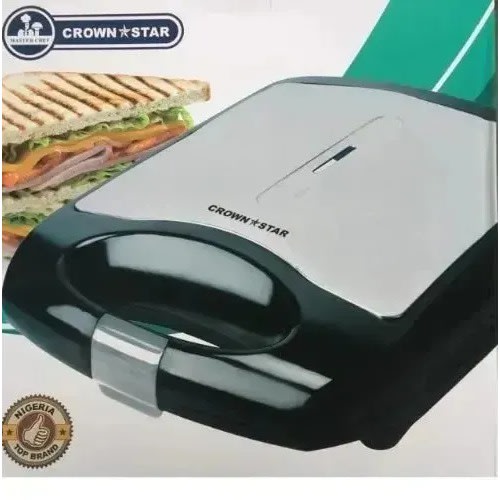 Crown Star 4 Slice Sandwich Maker - 1000w - MC-SM96