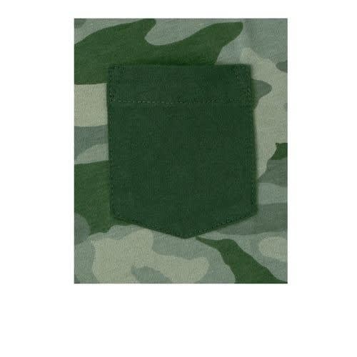 Boys Camo  Tshirt- Green