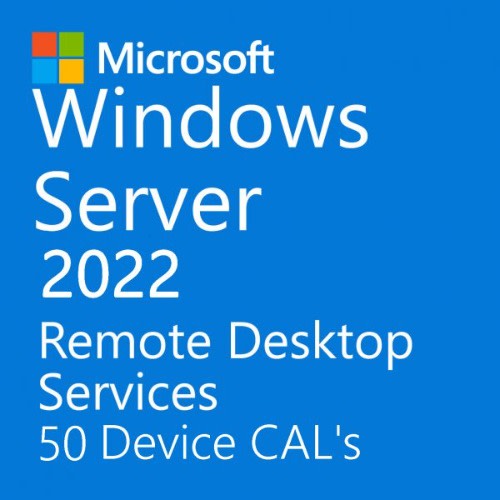 Windows Server 2022 Remote Desktop Services (RDS) – 50 Device Cal
