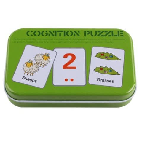 Cognition Jigsaw Puzzle Flash Cards - Numbers