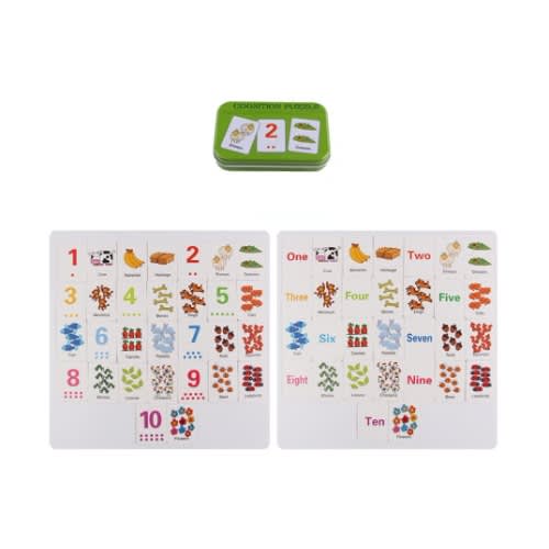 Cognition Jigsaw Puzzle Flash Cards - Numbers