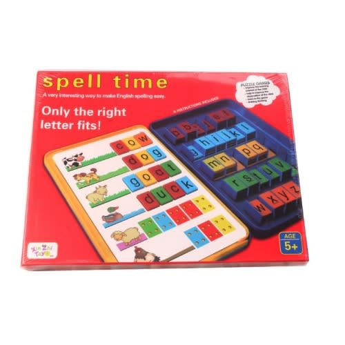 Children Spell Time Educational Word Puzzle Board Game