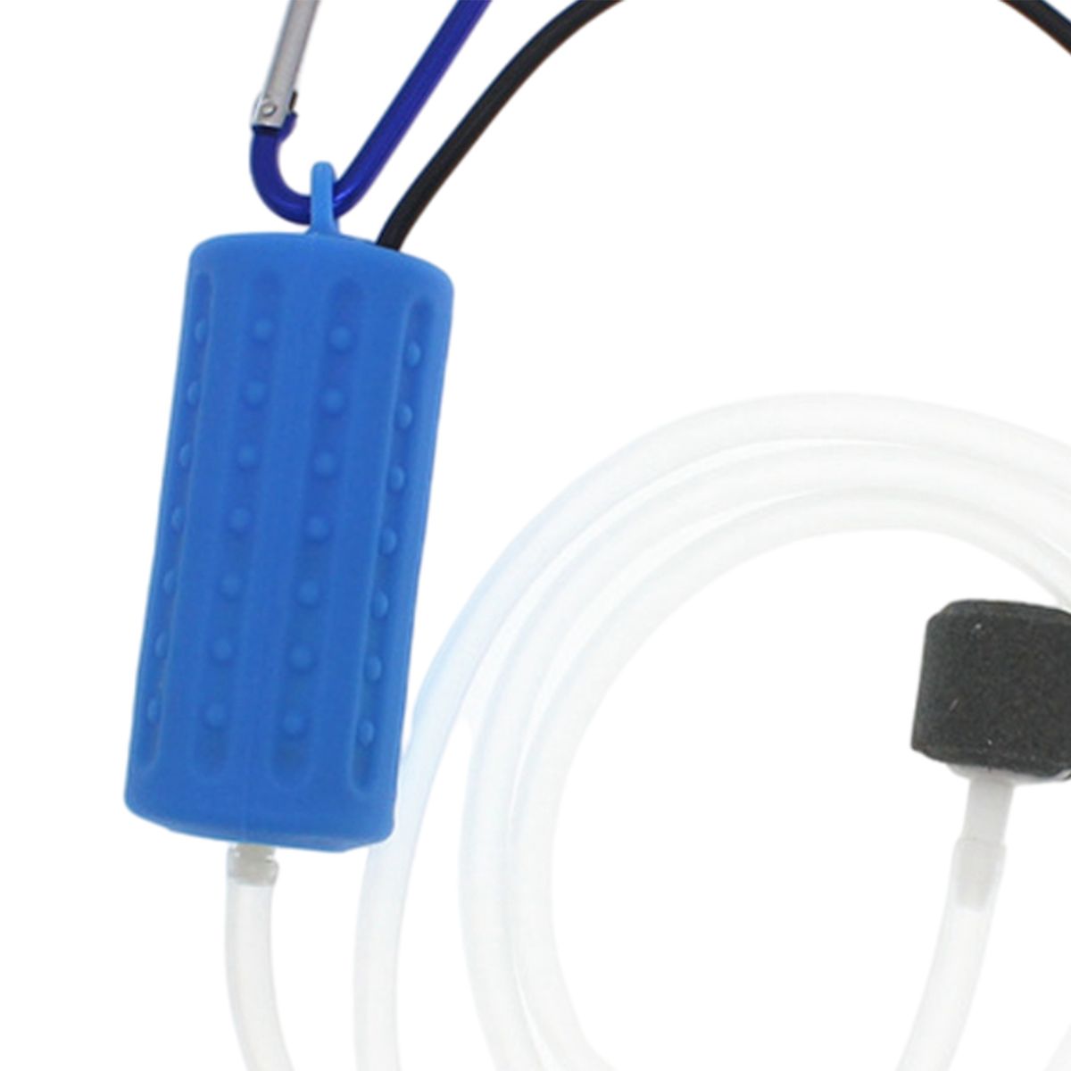 Portable Mini USB Aquarium Fish Tank Oxygen Air Pump Mute Energy Blue