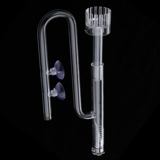 &Phi;13 Glass Pipe Inflow Oil Film Surface Skimmer Set For Aquarium &Phi;13
