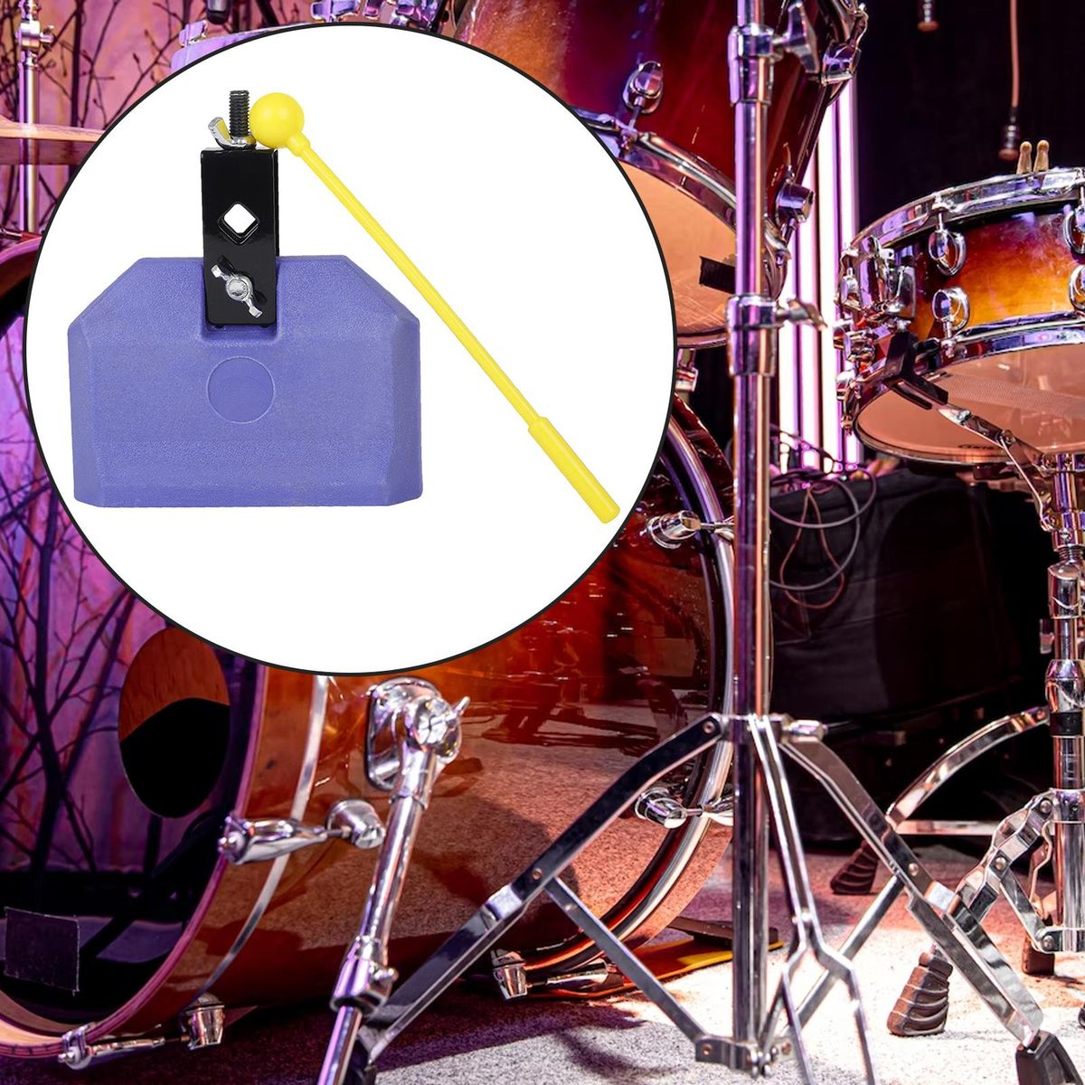 Latin Drum Instrument Cow Bell Practical Drum Accs With