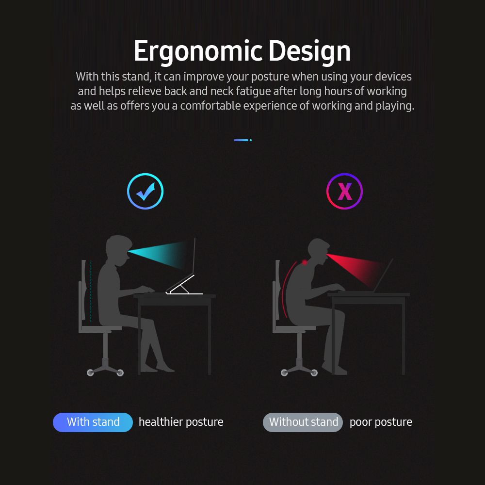 Adjustable Laptop Tablet Stand Multi-angle Laptop Holder