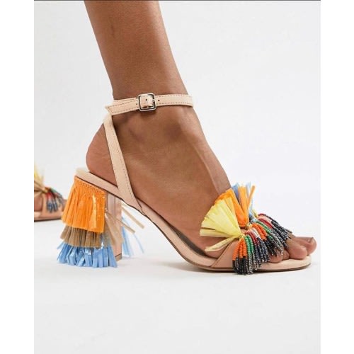 Colourful Low Heel Shoes
