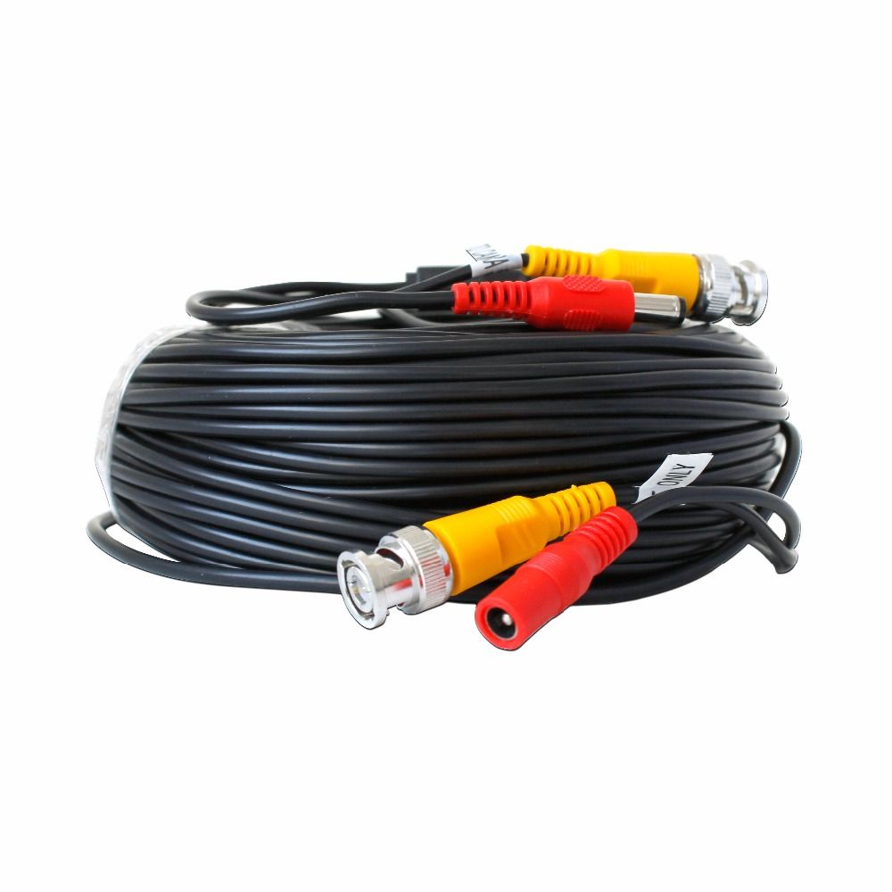 DEFEWAY 150FT CCTV Cable 50m BNC Video Power Coaxial Cable