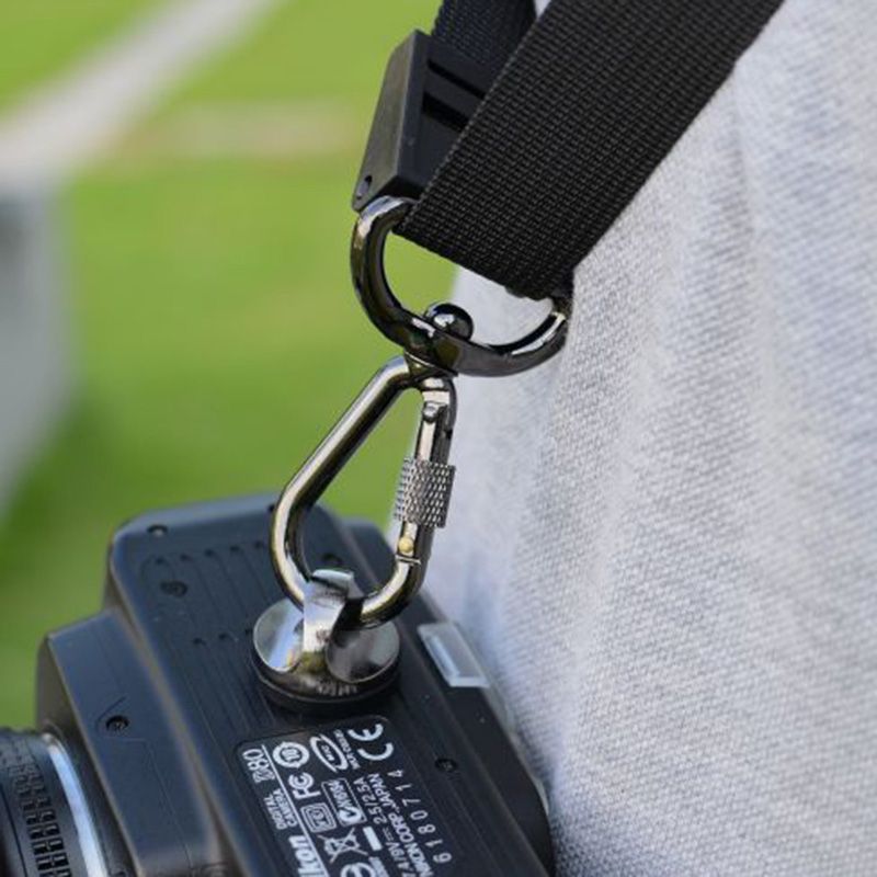 Rapid Single Shoulder Sling Belt Neck Strap Black Adjustable Camera Strap