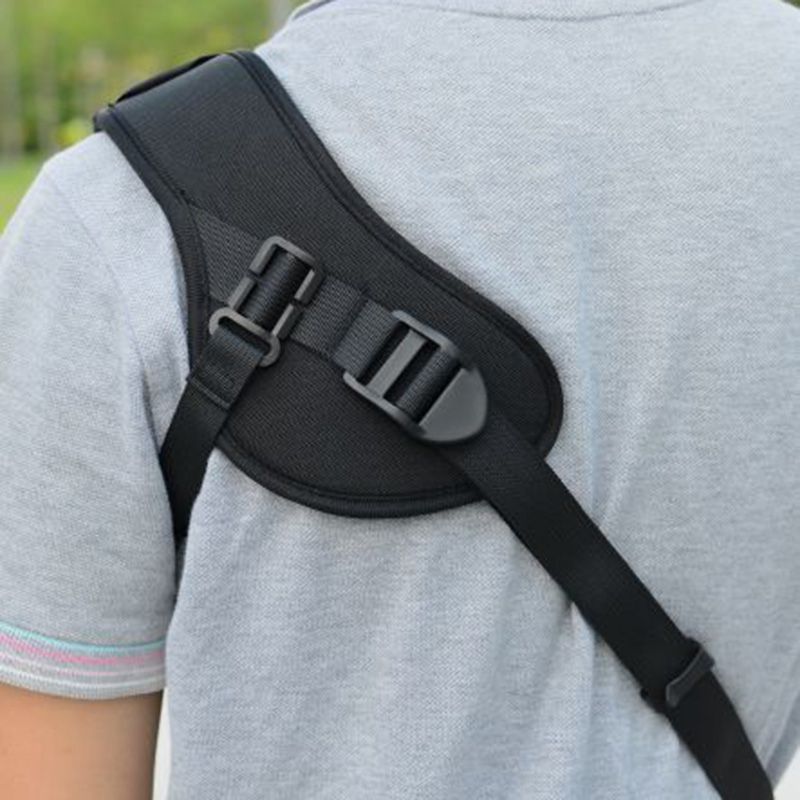 Rapid Single Shoulder Sling Belt Neck Strap Black Adjustable Camera Strap