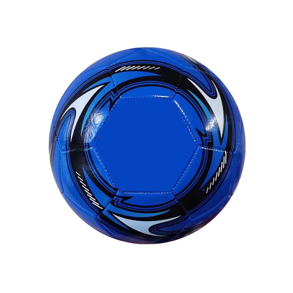 Soccer Ball Size 5 Durable PU Leather  For Blue