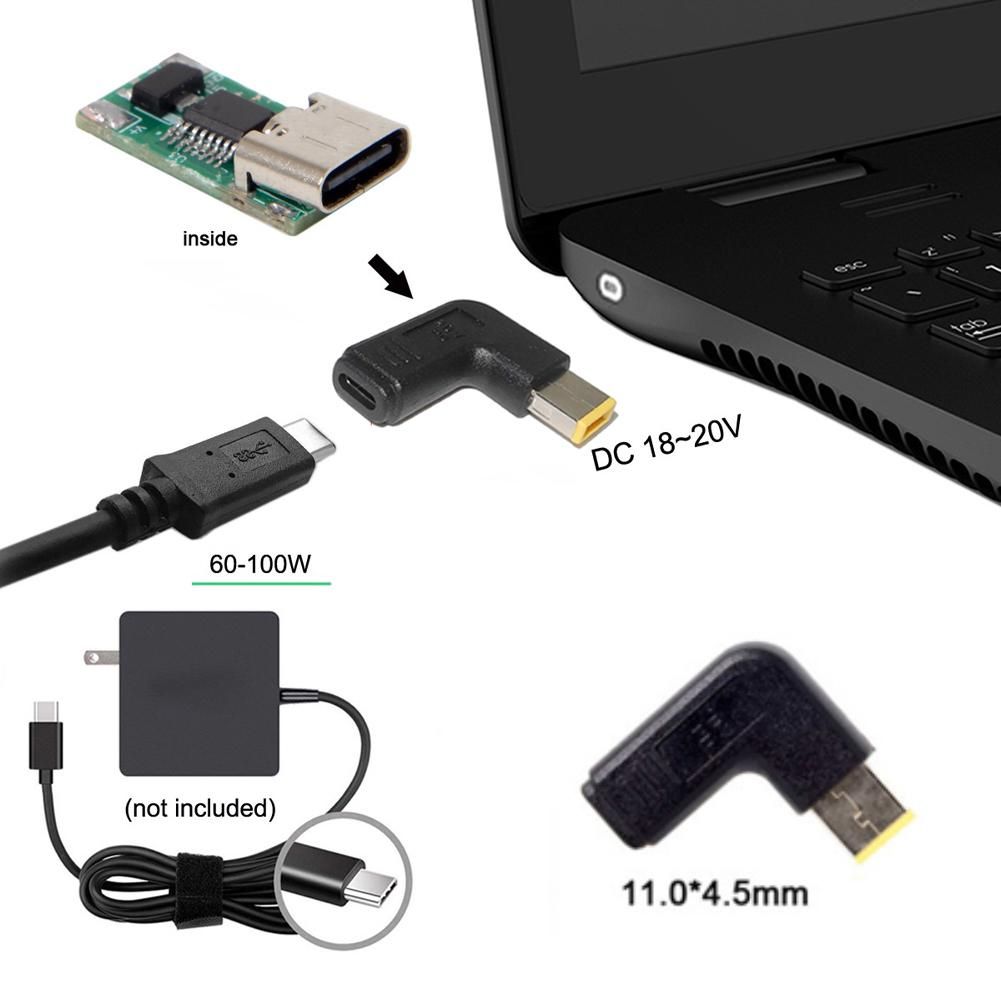 USB 3.1 Type USB-C Laptop Charger Adapter Converter USB