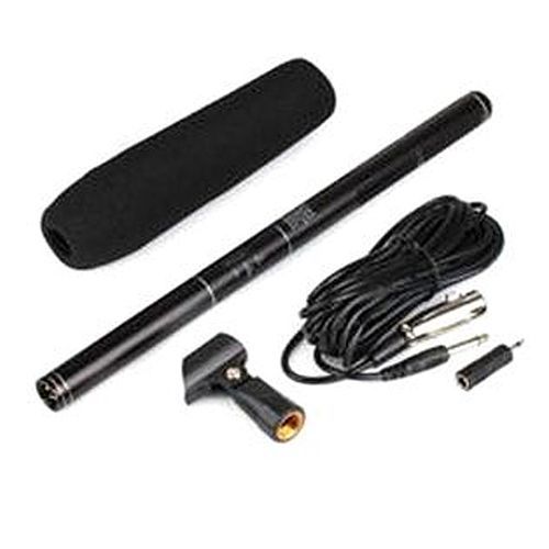 Standard  Super Uni-Directional Condenser Microphone & Boom Mic For Camera