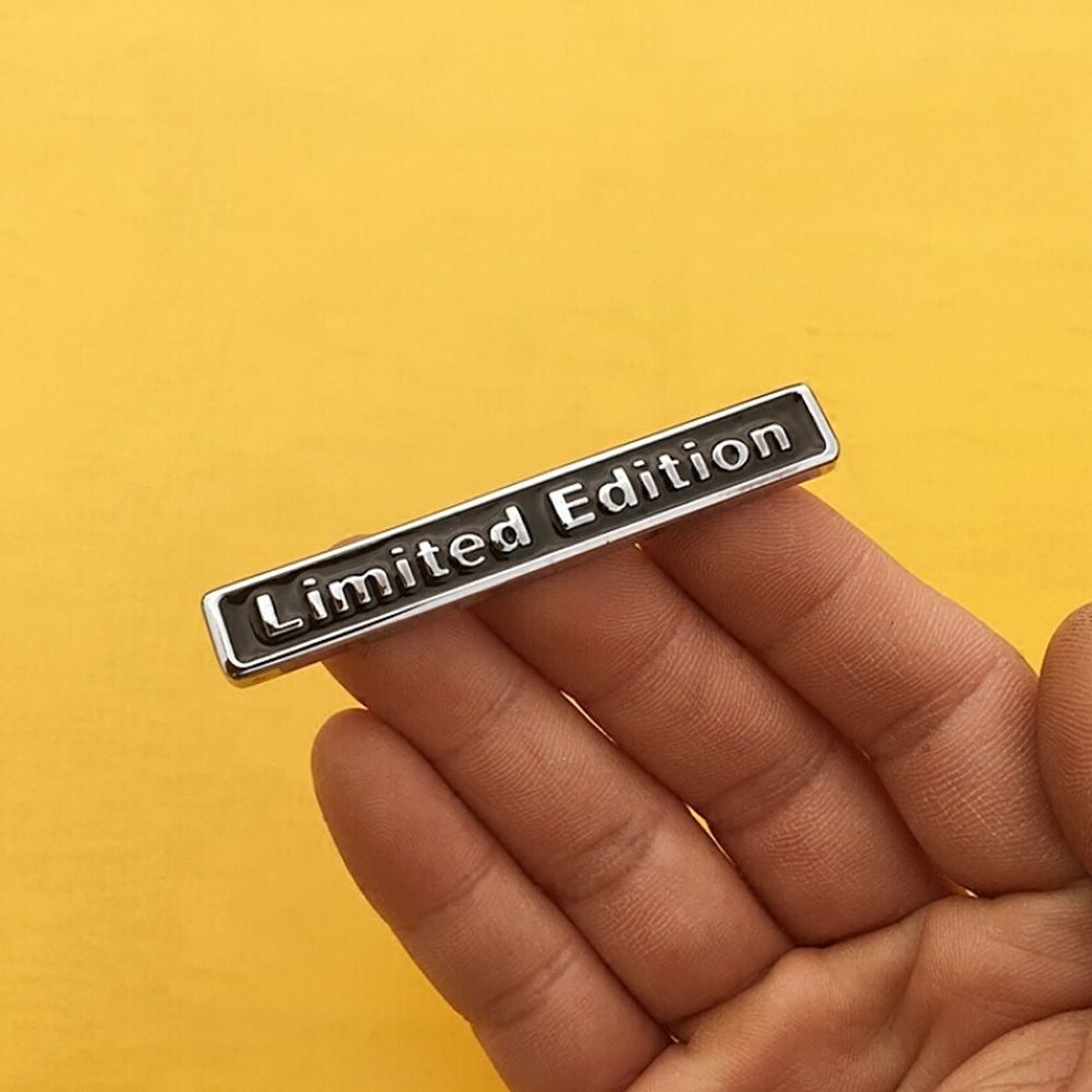 3D Chrome Metal Sticker Car Styling