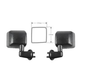 For Jeep Wrangler  Folding Manual Replacement Side Mirror Truck Mirror