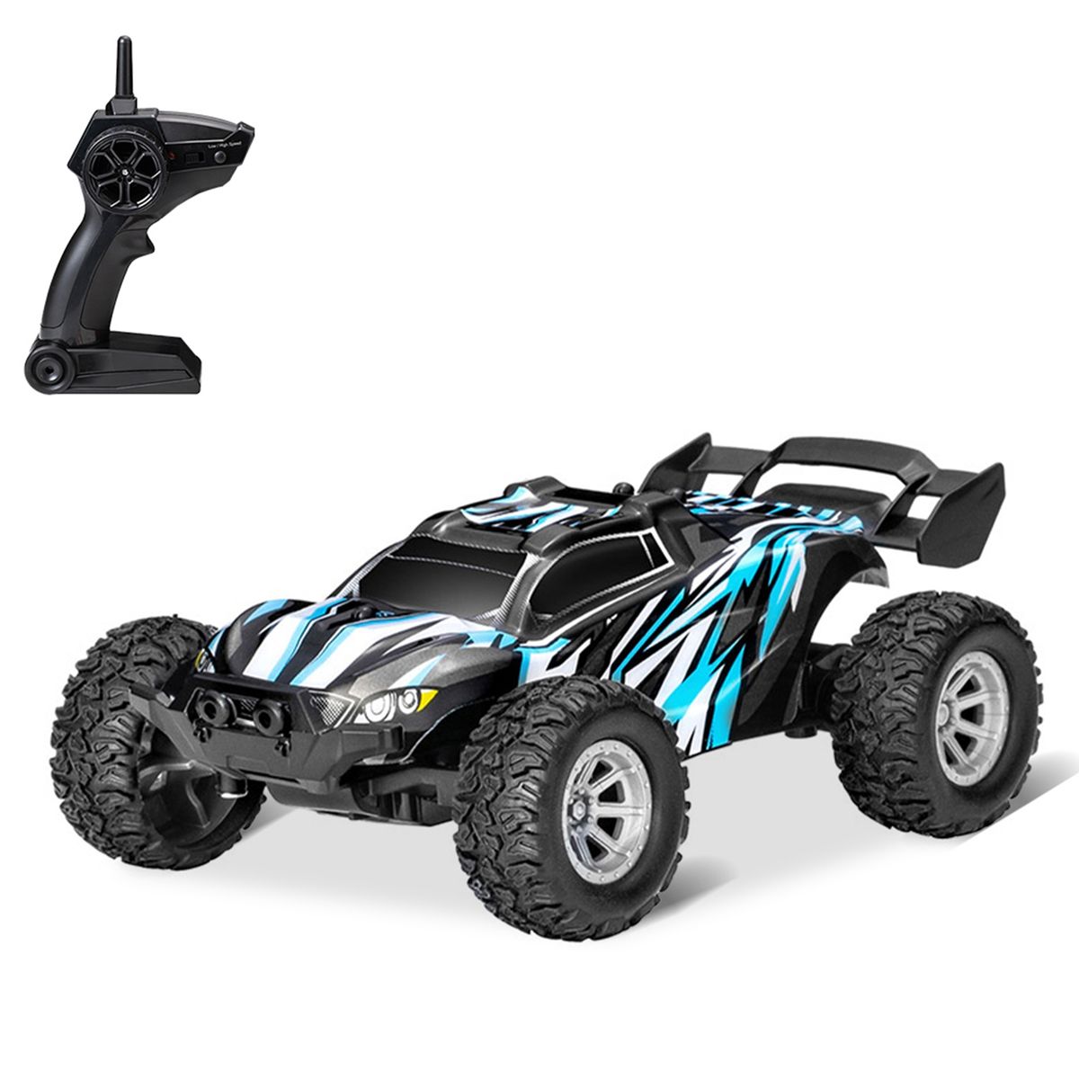 1 Set RC Crawler Car Remote Control Crawler Vehicle RC Car Toy Blue