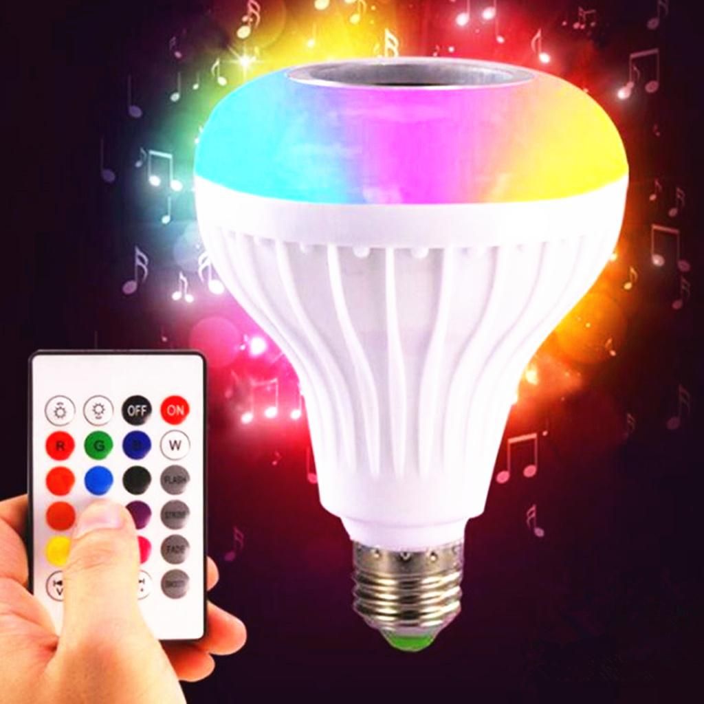 Wireless Bluetooth4.0 Speaker Smart LED Bulb Music Player Colorful