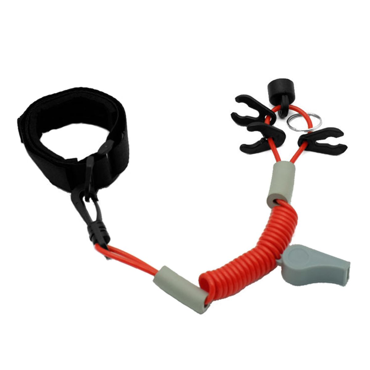 Outboard Boat Motor Kill Stop Switch Key Rope Safety Lanyard