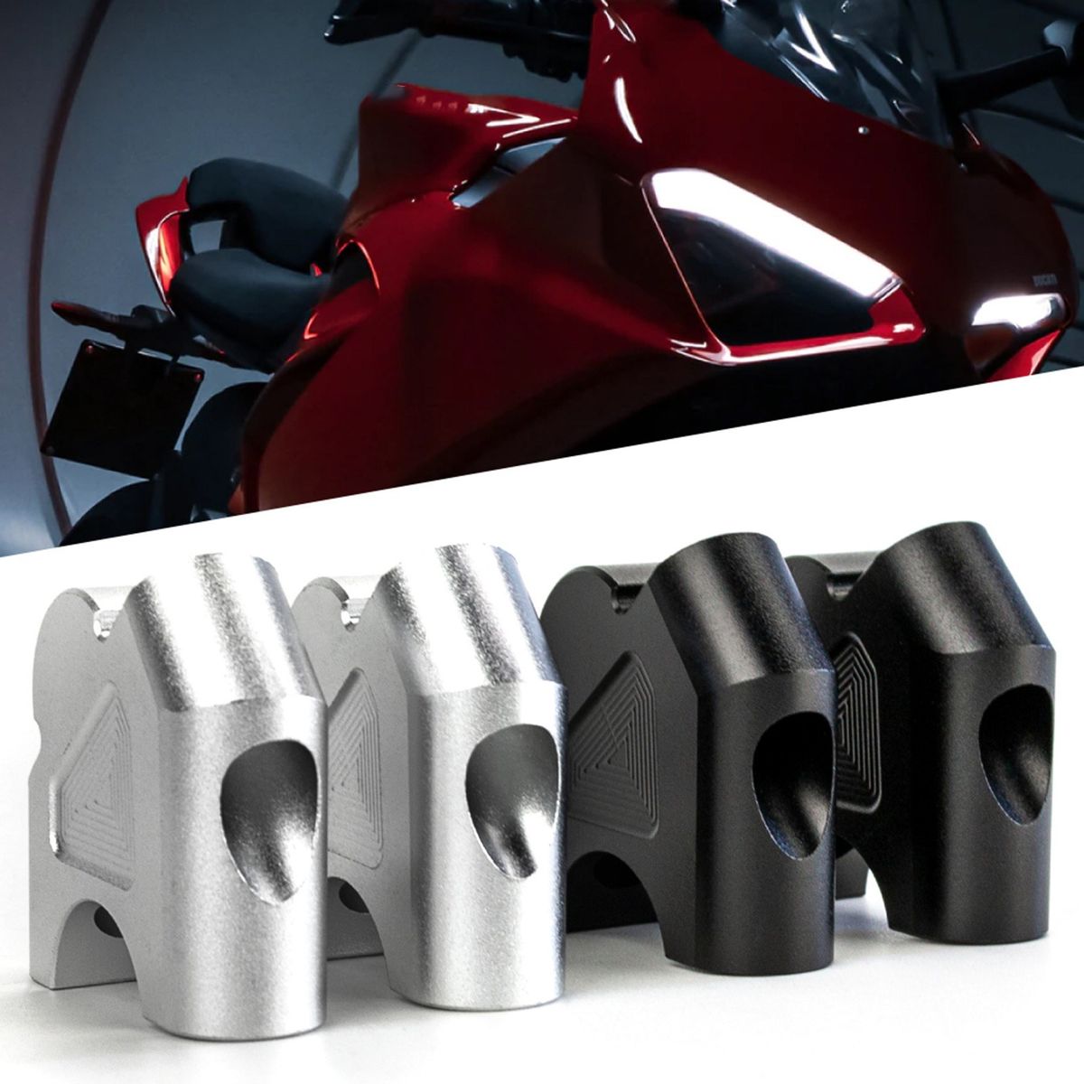 Motorcycle Handlebar Riser Heightening Code  Aluminum Alloy