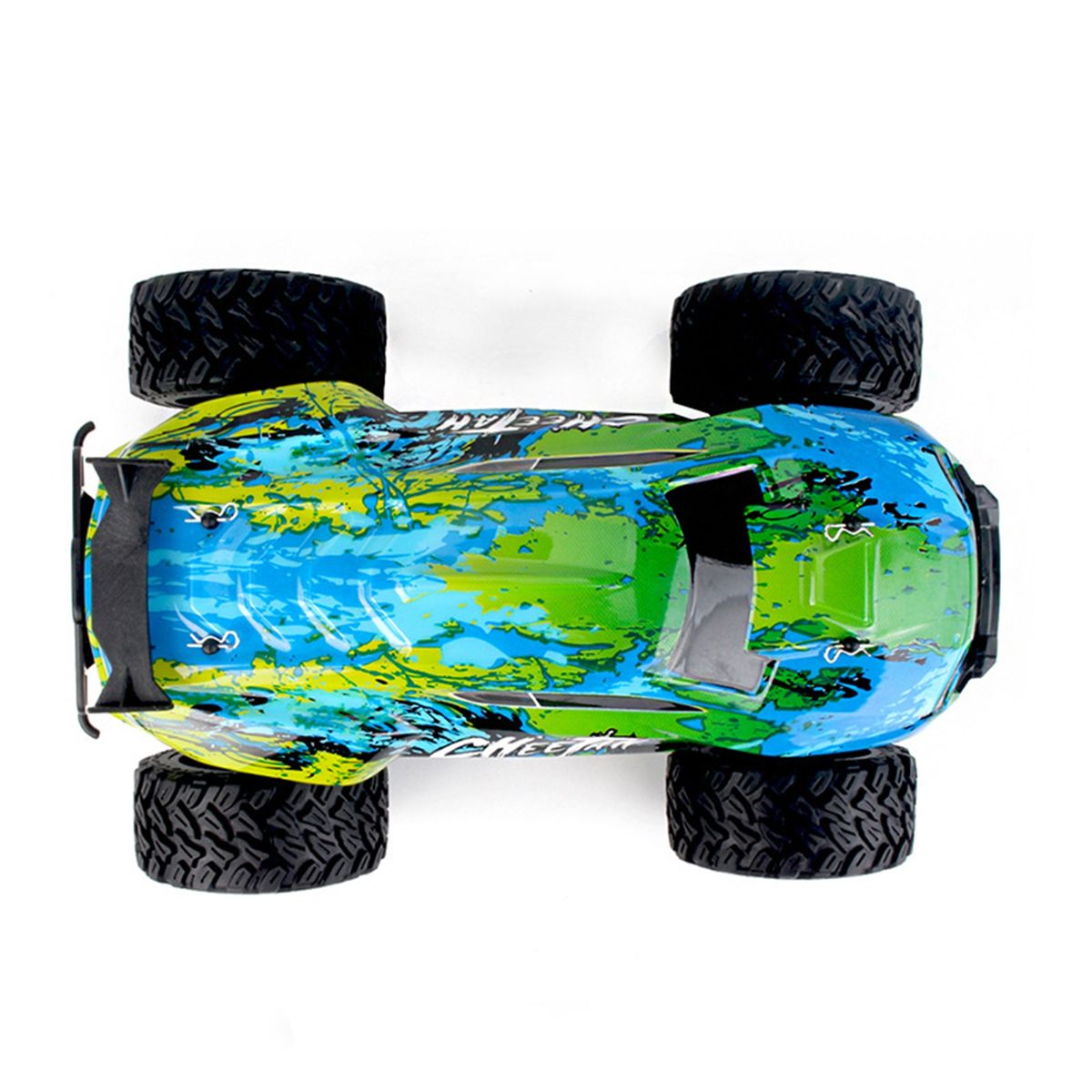 1 Set Car Toy Model Off-Road Racing Vehicle Toy RC Crawler Car Green