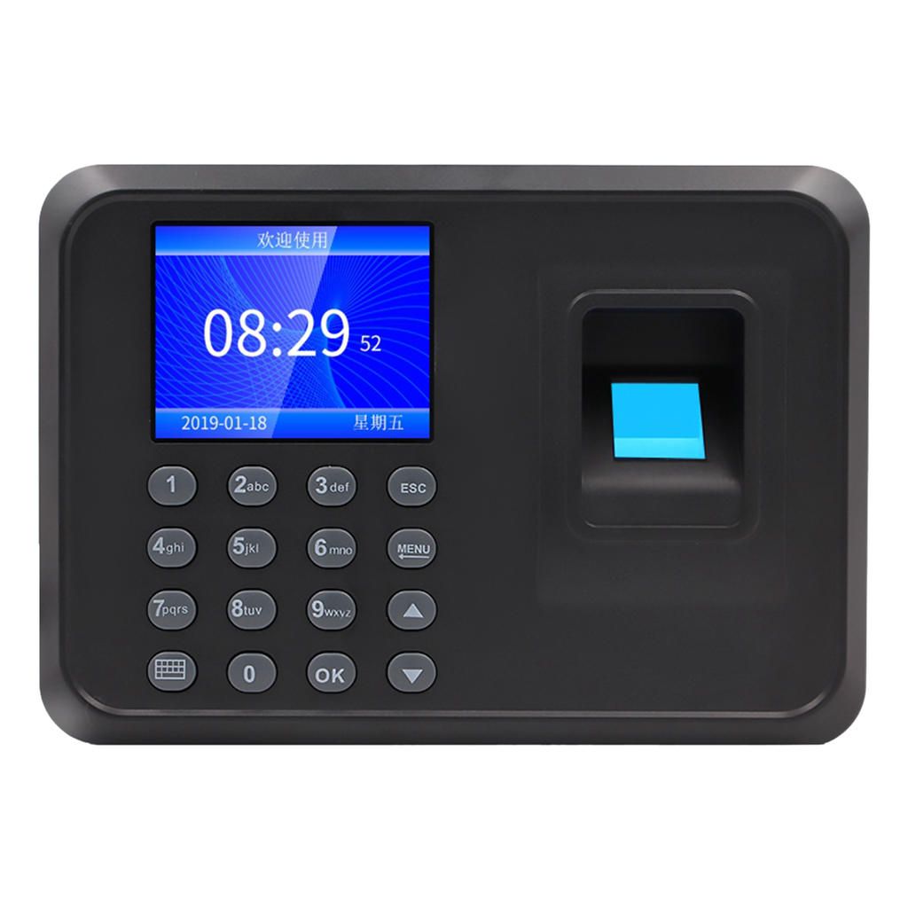 Password Fingerprint Time Recorder Clock Attendance Employee Salary 2