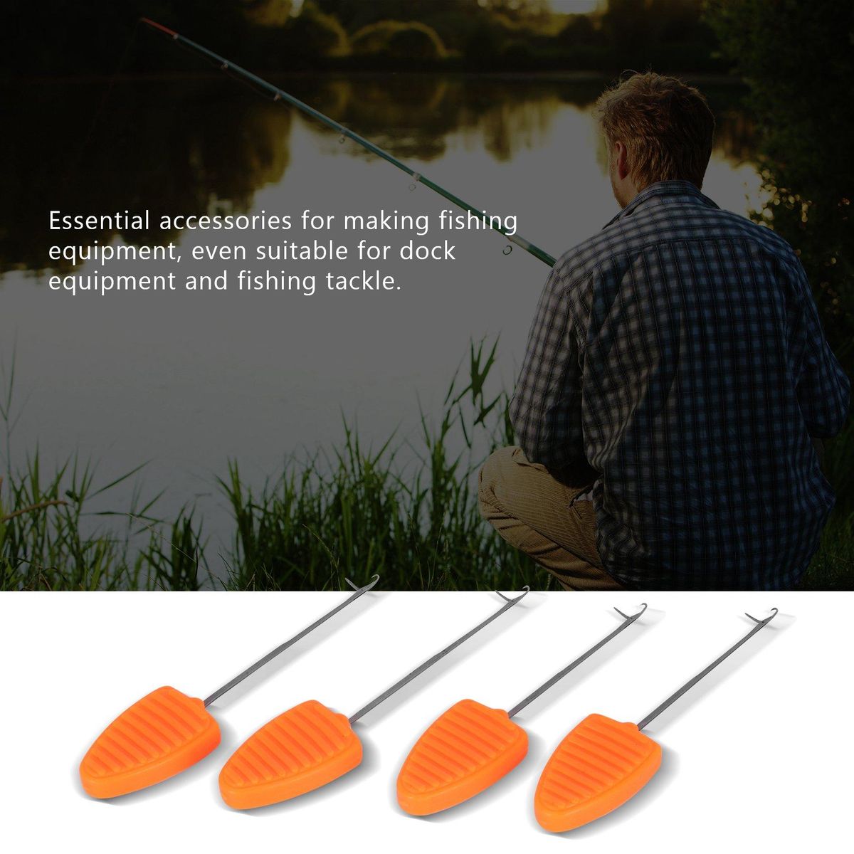 4pcs 9.5cm Carp fishing lead core rigs making tools