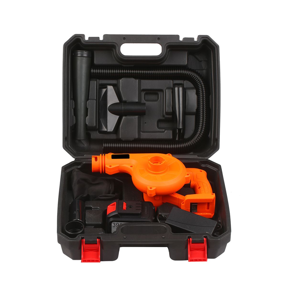 Cordless Leaf Blower 21V 2 Pack 4.0A Lithium 2 In 1 Sweeper