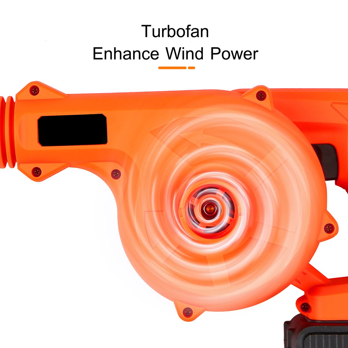 Cordless Leaf Blower 21V 2 Pack 4.0A Lithium 2 In 1 Sweeper
