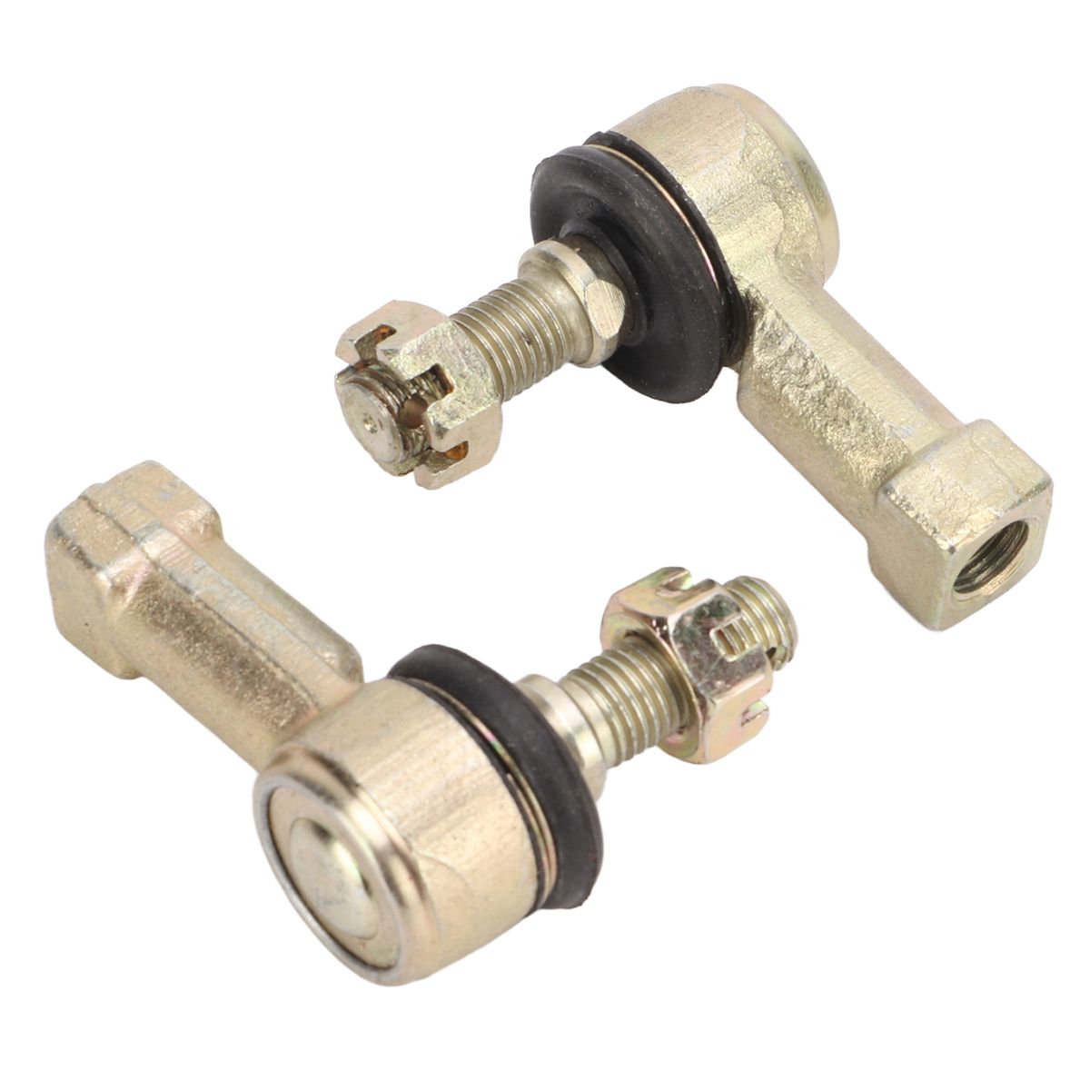 M12 Tie Rod End Ball Joints Kit Chrome Steel Replacement