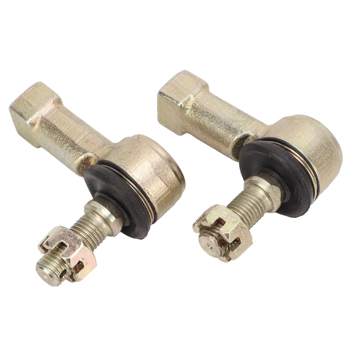 M12 Tie Rod End Ball Joints Kit Chrome Steel Replacement