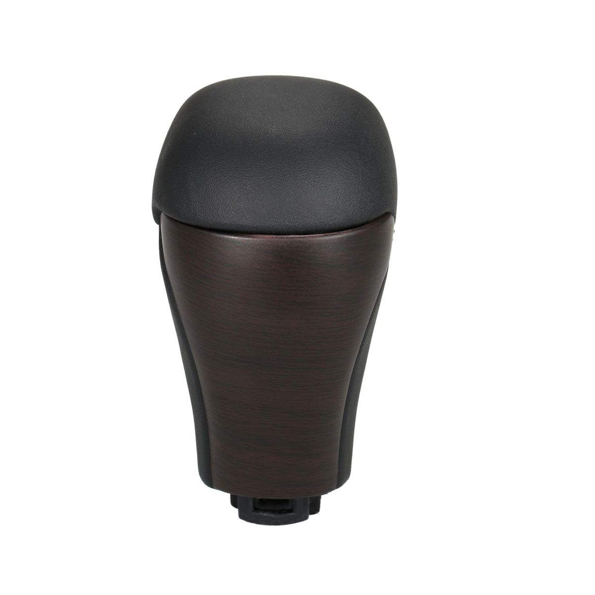 Automatic Shift Knob, Black Wood Grain Car Gear Shift Knot Replacement for Toyota Highlander Land Cruiser Prado 150 FJ150 2018 2019 2020
