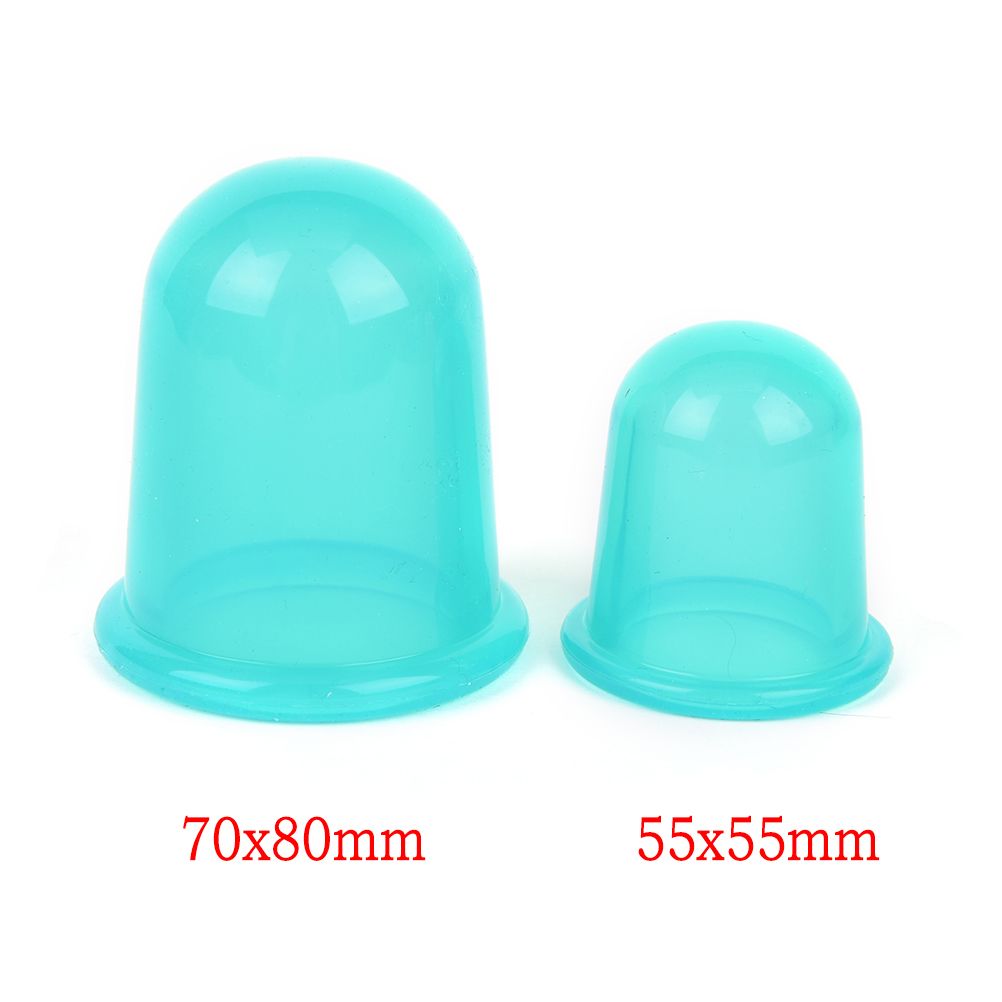 Sizes Massage Anti 1pcs Cupping Helper Vacuum Family Hot 2 Silicone Body Cups Cellulite