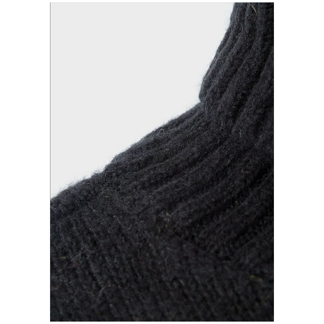 Mfed Ladies Roll Neck Step Hem Knitted Jumper