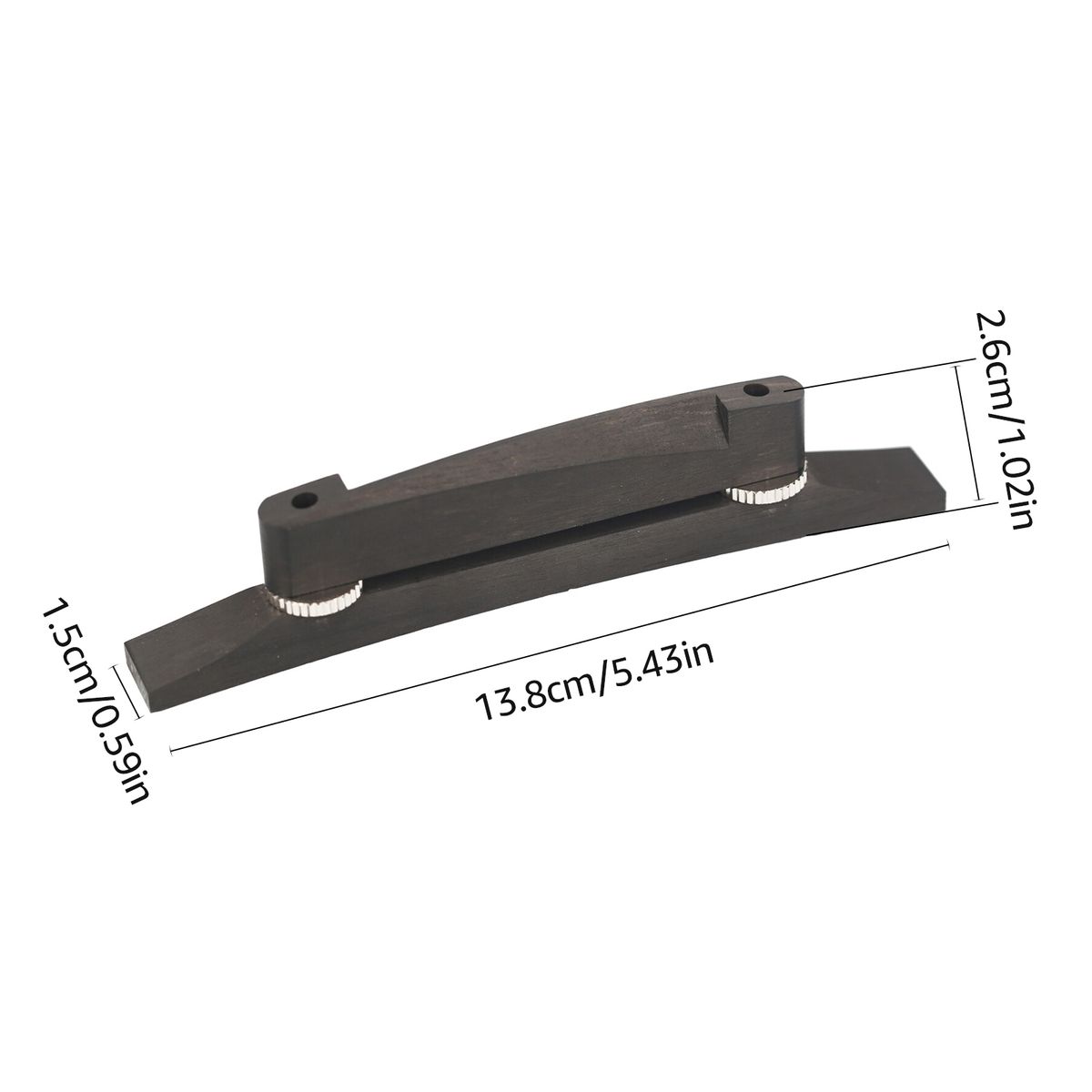 Jazz Guitar Bridge Floating Archtop Bridge With Adjustable