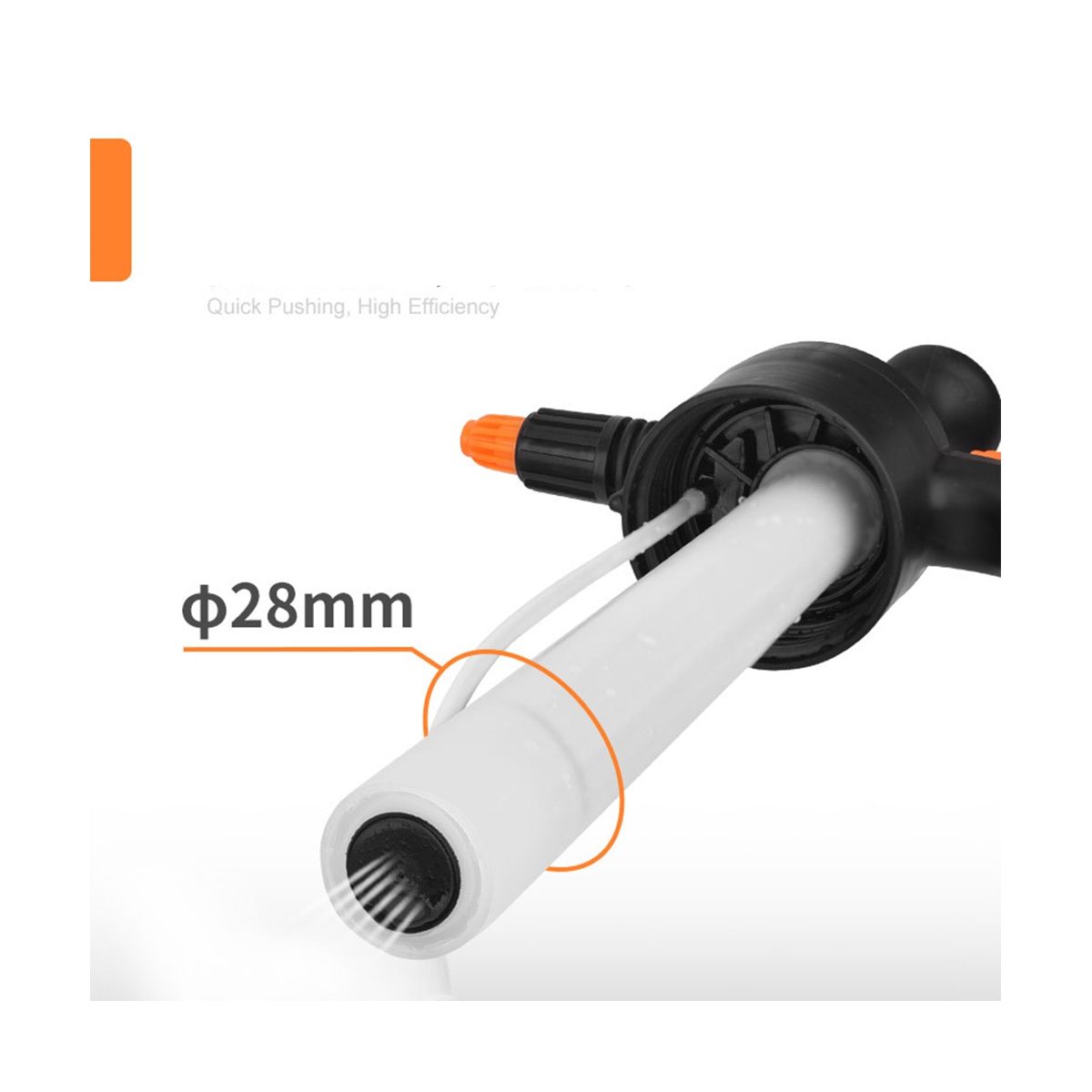 New 2L Portable Pressure Garden Spray Plant Flowers Irrigation Watering Sprayer Garden Tools Orange Wash Car