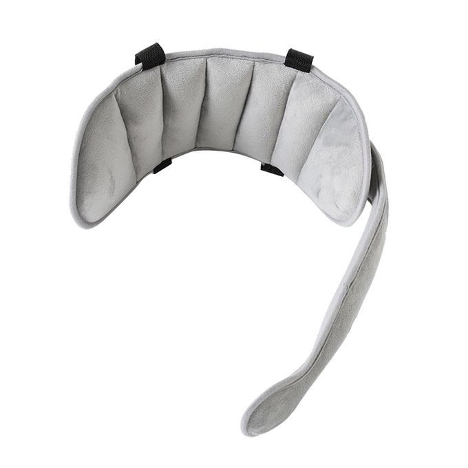 Children Head Support Belt Grey
