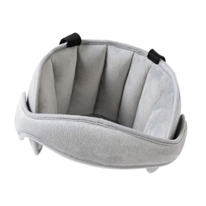 Children Head Support Belt Grey