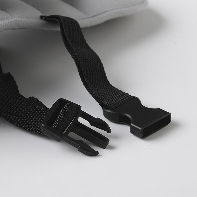 Children Head Support Belt Grey