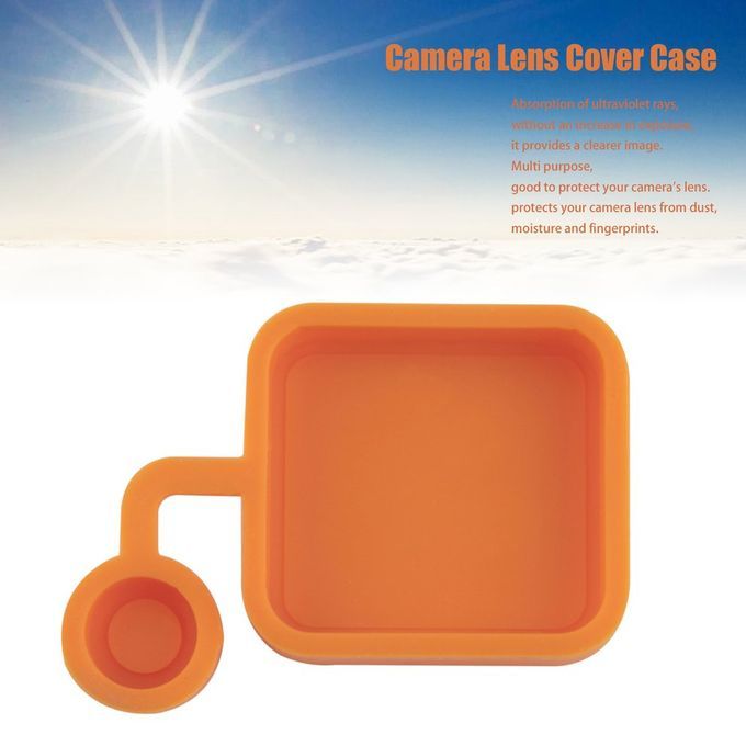 Colorful Silicone Waterproof Camera Protective Lens Case Cover Protector