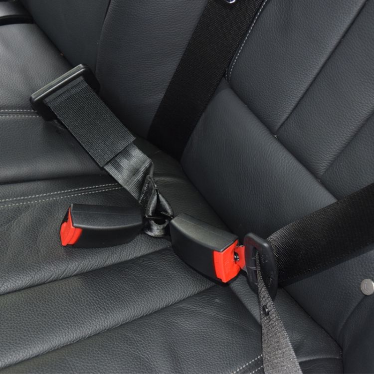 Extended Belt Car Rear Double Seat Safety Belt Connector