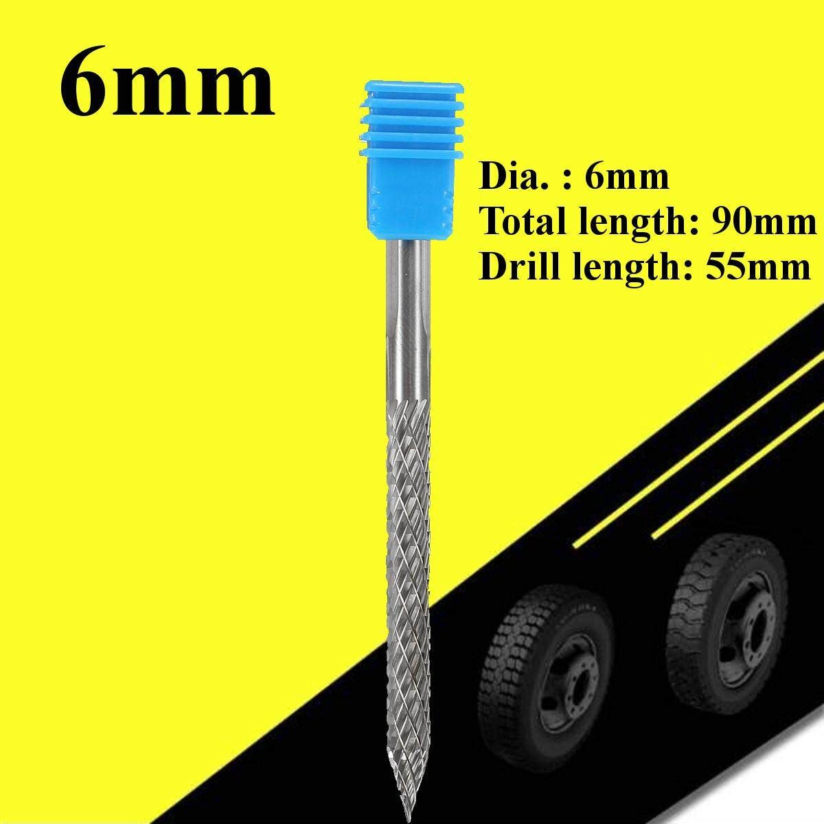 Tire Repair Carbide Tool Drill Reamer 1/4
