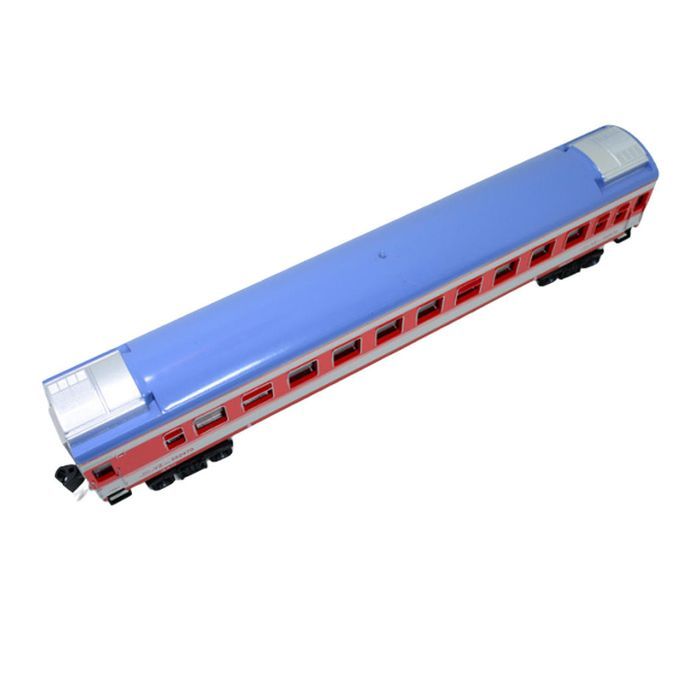 1:87 HO Scale Model Train Toy Passenger Car Locomotive  Toy Red