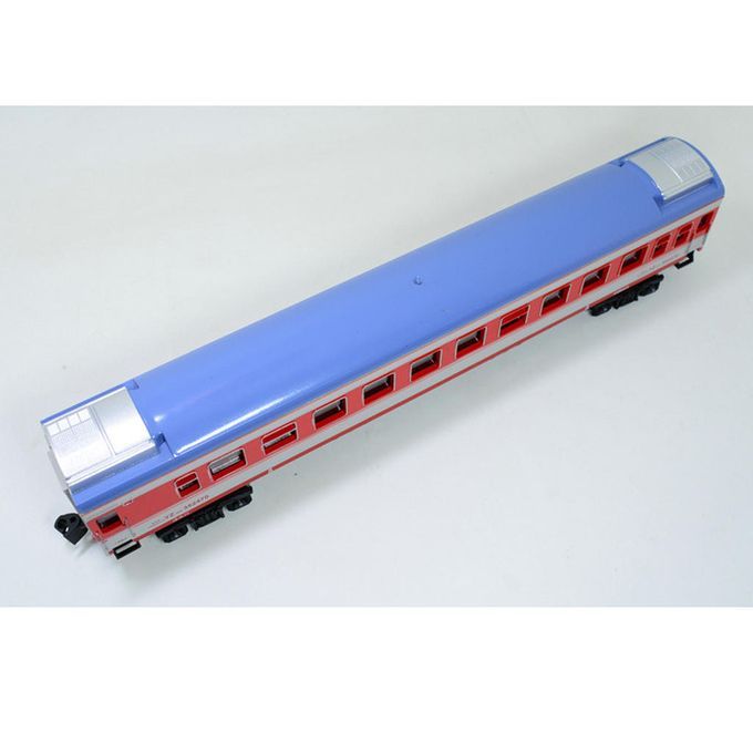 1:87 HO Scale Model Train Toy Passenger Car Locomotive  Toy Red