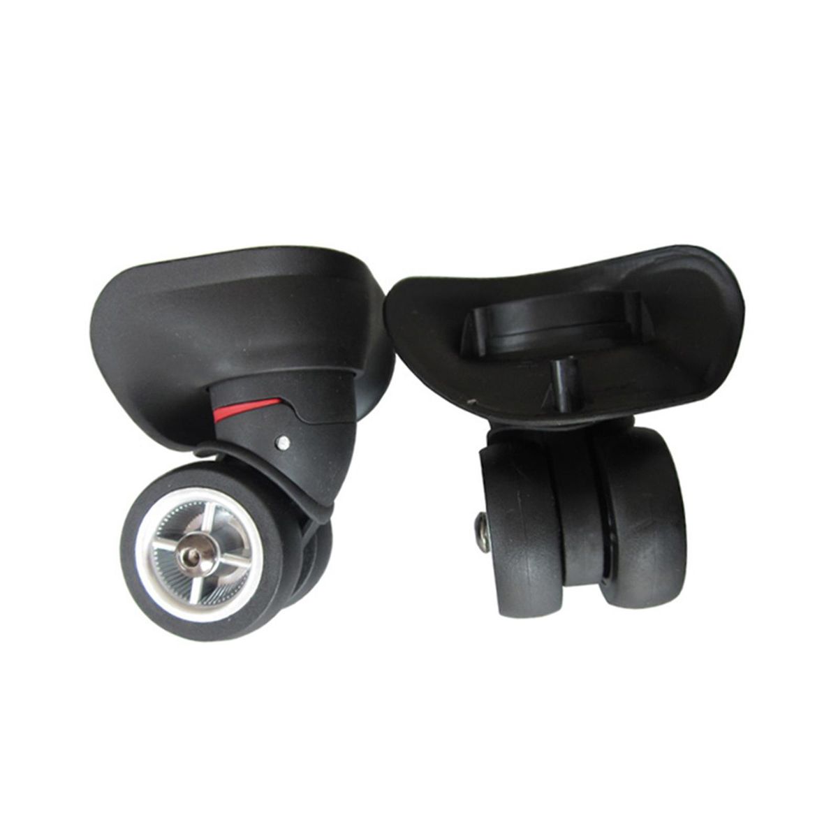 A08 Luggage Wheel Replacement Universal Swivel Casters Suitcase Small