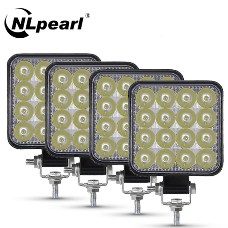 12V 24V LED Light Bar 42W 48W Mini LED Work Light Off Road Spotlight For Jeep Truck 4X4 Car SUV ATV