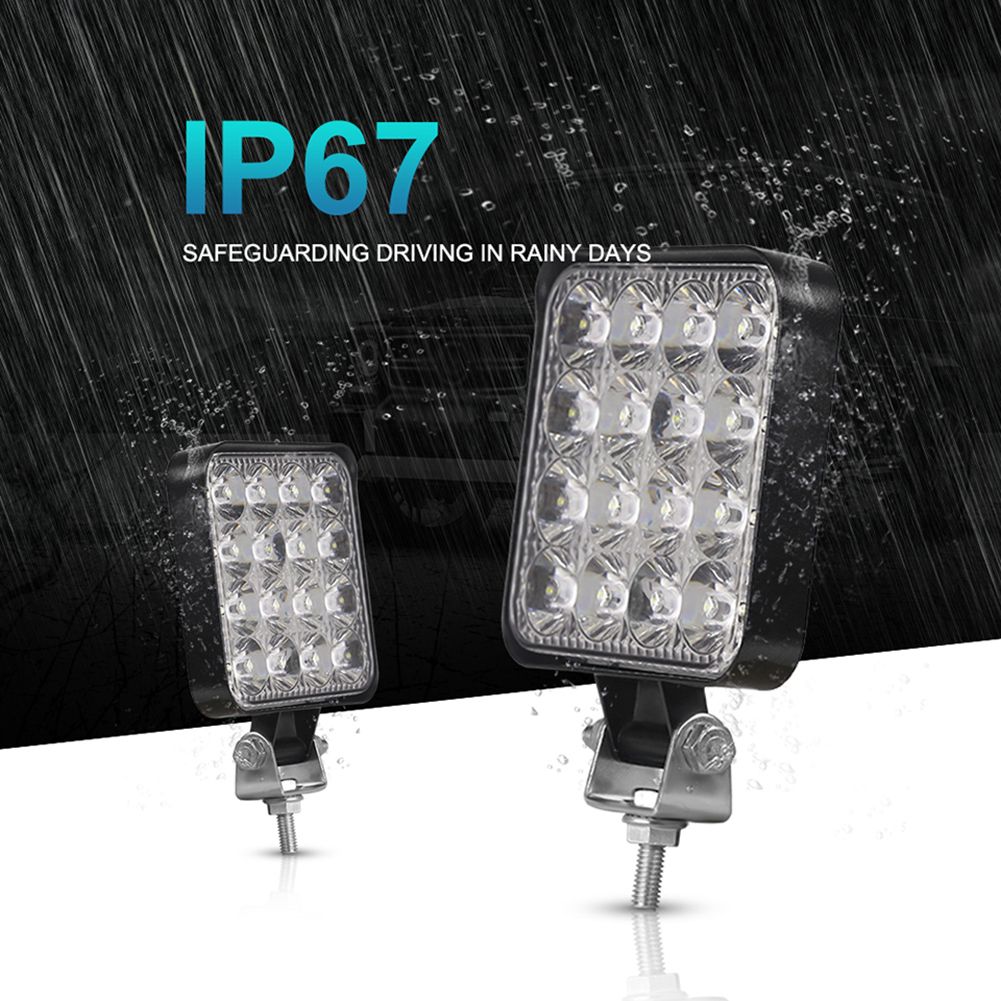 12V 24V LED Light Bar 42W 48W Mini LED Work Light Off Road Spotlight For Jeep Truck 4X4 Car SUV ATV