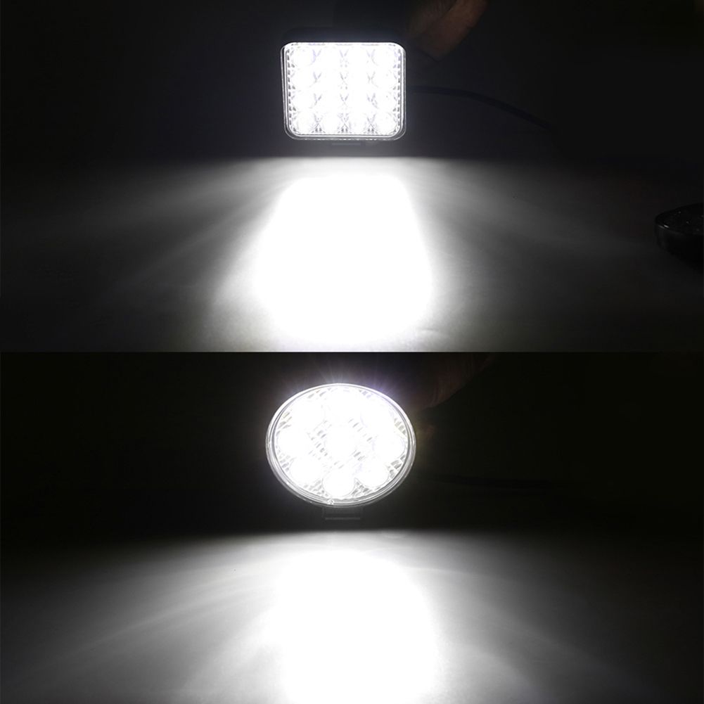 12V 24V LED Light Bar 42W 48W Mini LED Work Light Off Road Spotlight For Jeep Truck 4X4 Car SUV ATV